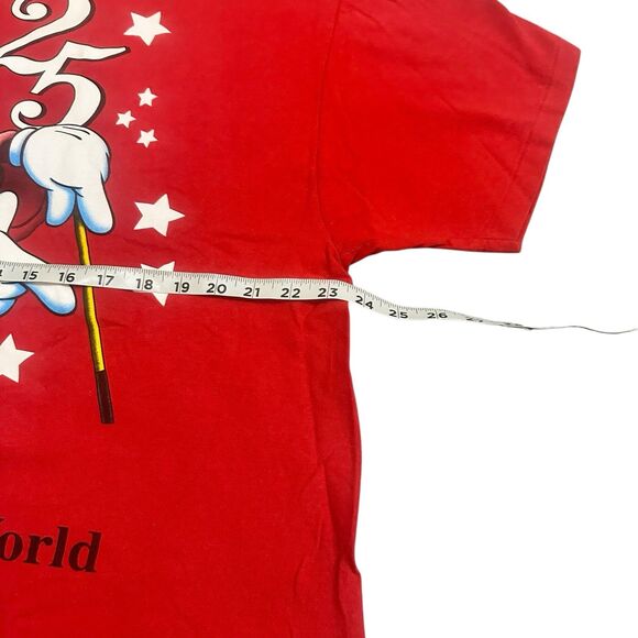 VTG Mickey Mouse 25th Anniversary T Shirt Disney Catalog XL Single Stitch USA - Picture 6 of 10
